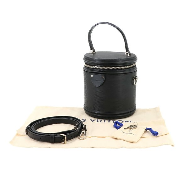 LOUIS VUITTON Black Leather Shoulder Bag - Picture 2 of 9